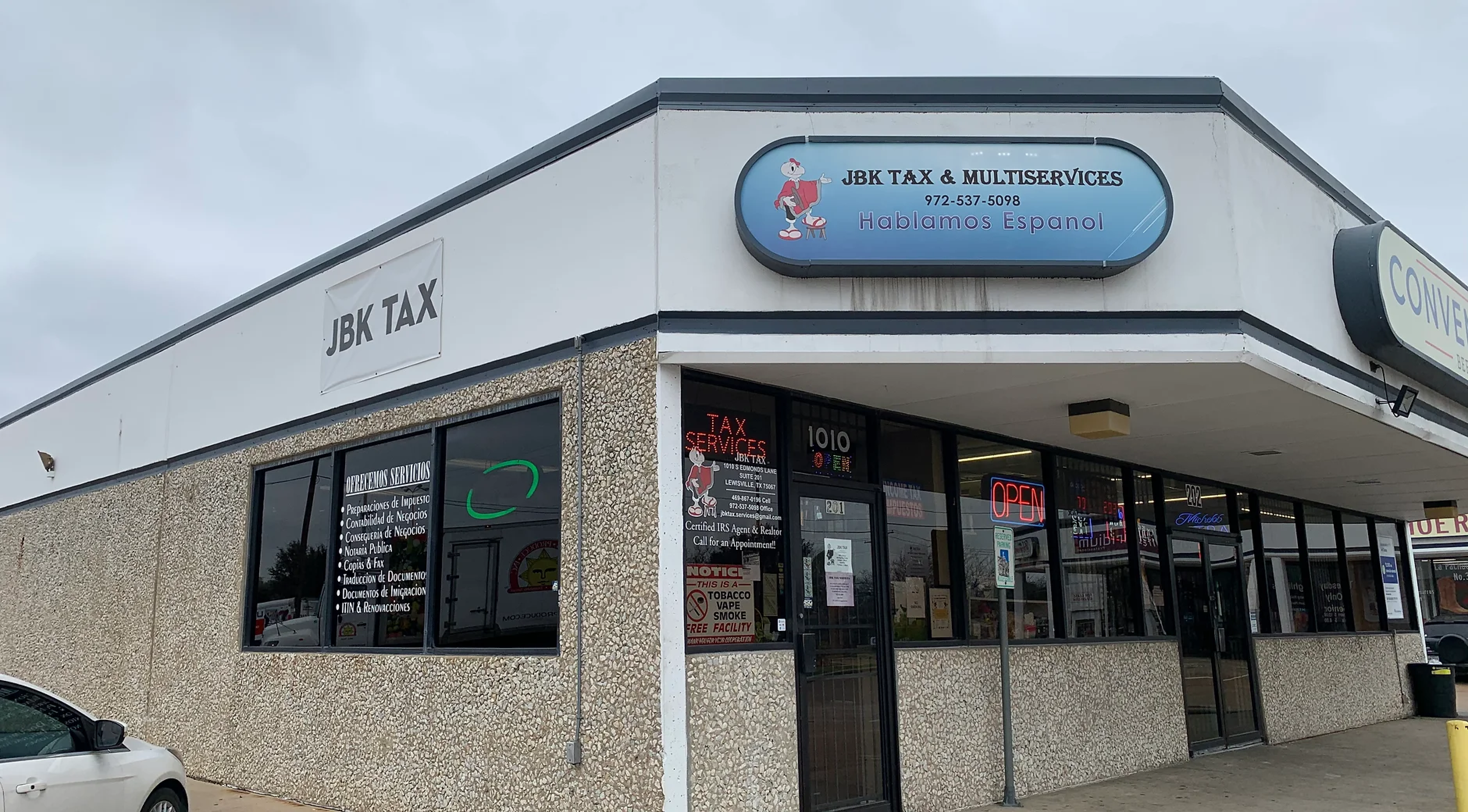 JBK Tax & Multiservices | 1010 Edmonds Ln #201, Lewisville TX 75067